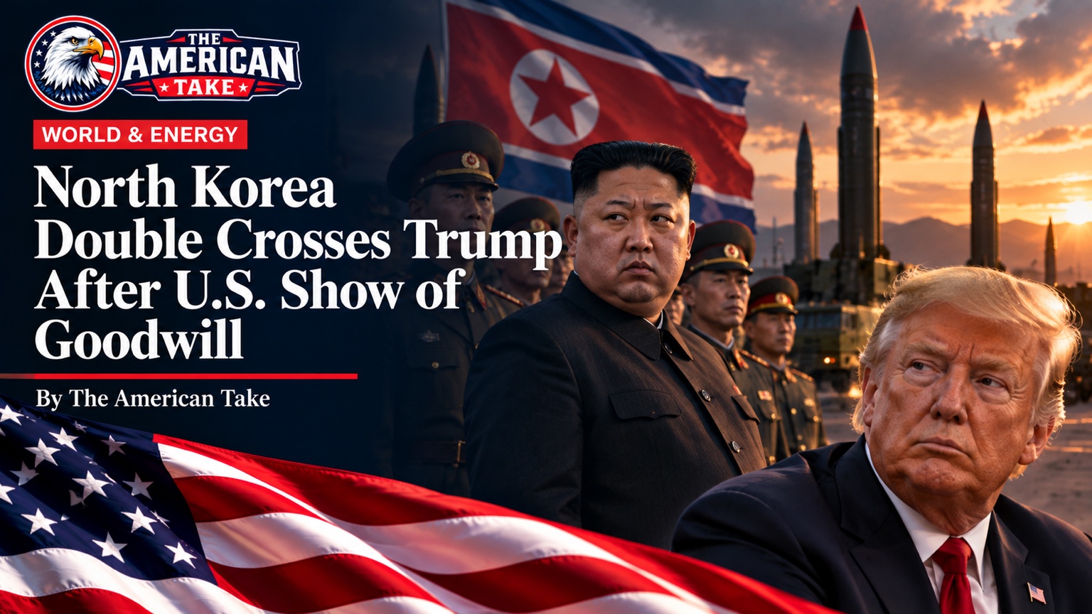 Featured image for North Korea Double Crosses Trump After U.S. Show of Goodwill