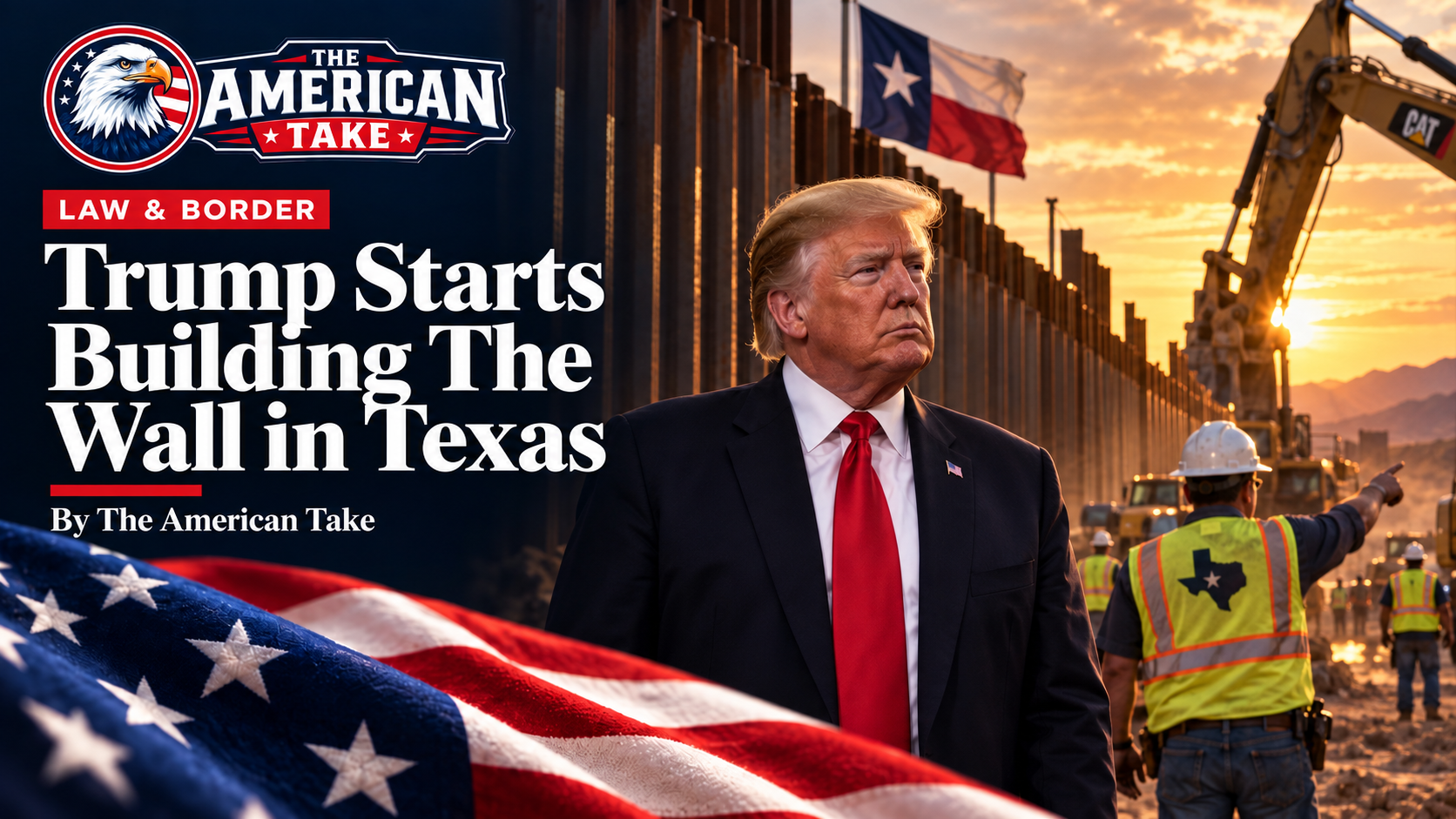 Featured image for Trump Starts Building The Wall in Texas