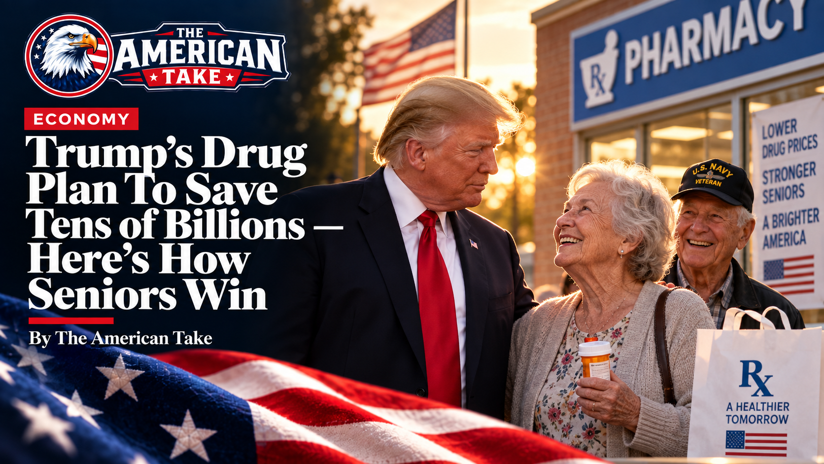 Featured image for Trump’s Drug Plan To Save Tens of Billions — Here’s How Seniors Win