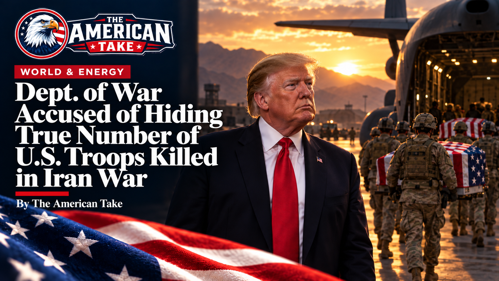 Featured image for Dept. of War Accused of Hiding True Number of U.S. Troops Killed in Iran War