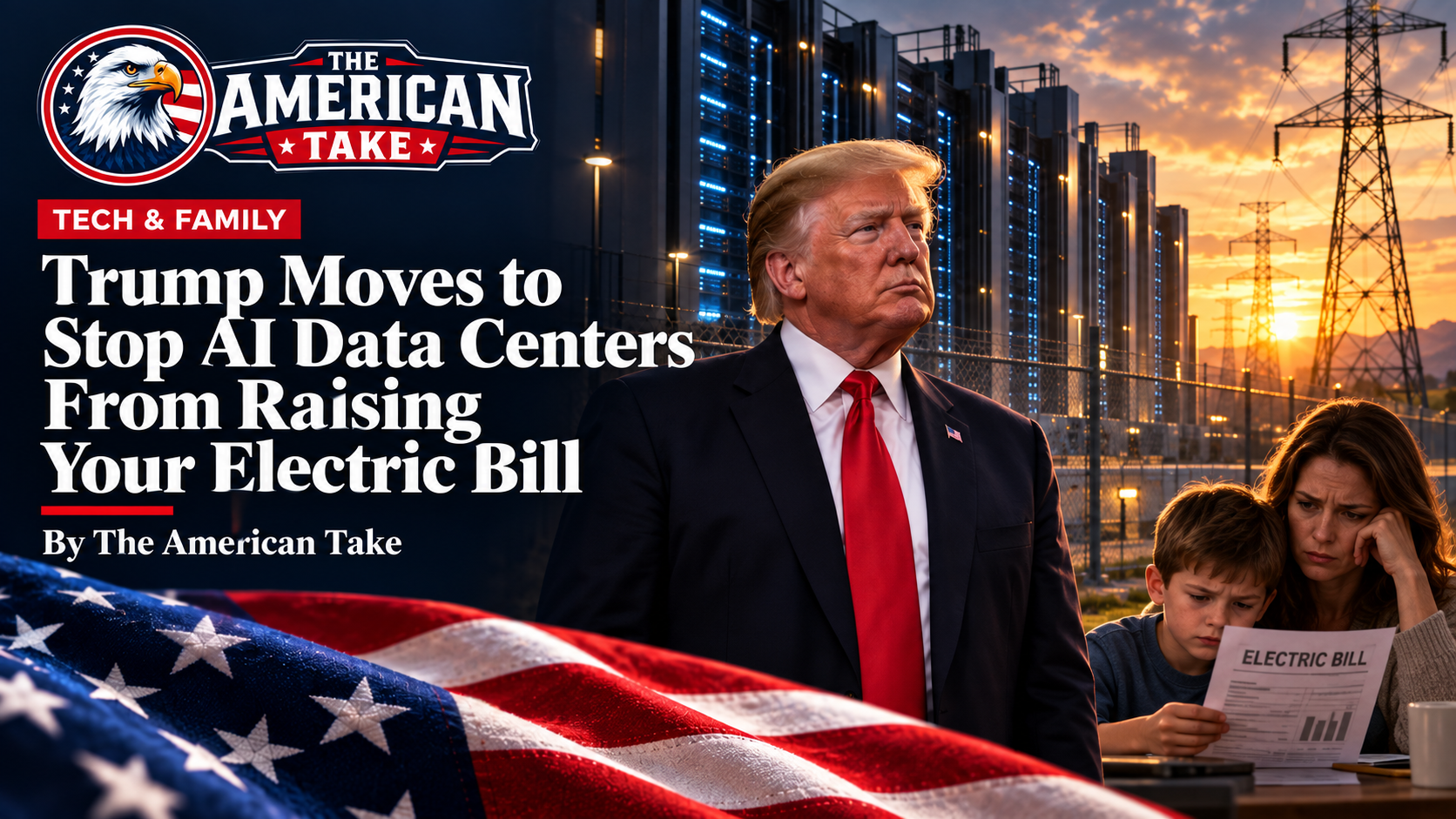 Featured image for Trump Moves to Stop AI Data Centers From Raising Your Electric Bill